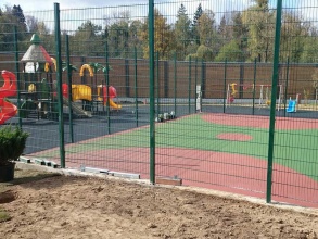 Забор на детскую площадку 50 метров фото в Томилино